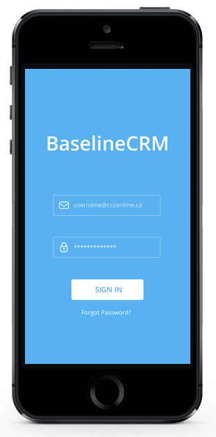 Image of Baseline CRM Mobile