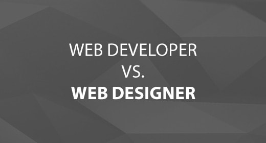 Web Developer vs. Web Designer