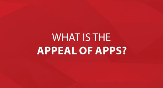 What is the APPeal of APPs? text image