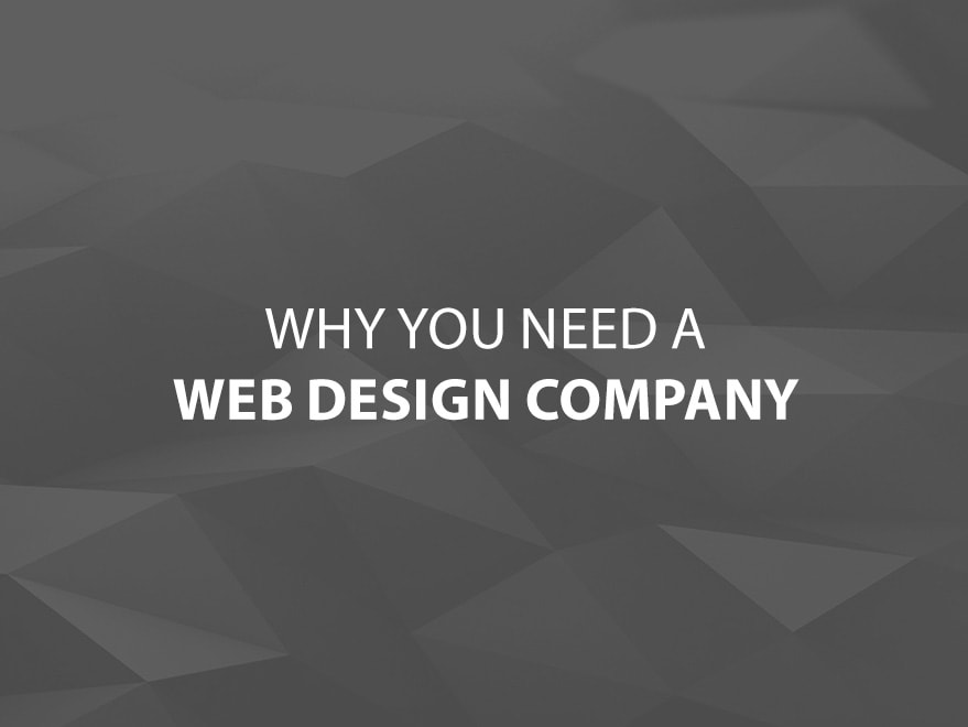 Why You Need a Web Design Company text image