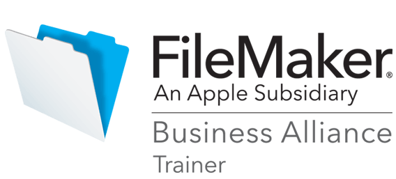 Image of the FileMaker Certified Trainer Logo