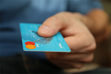 Image of the credit card